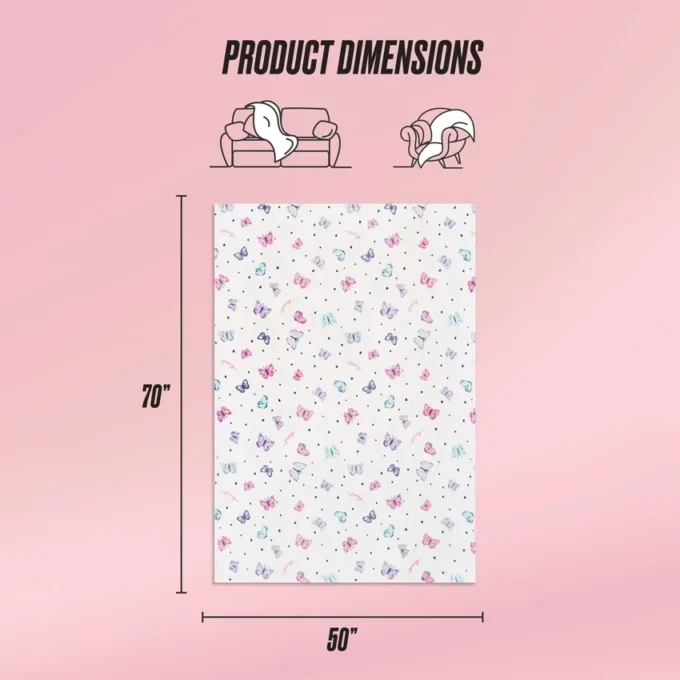Kids Plush Throw Blanket