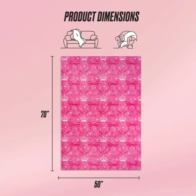 Kids Plush Throw Blanket