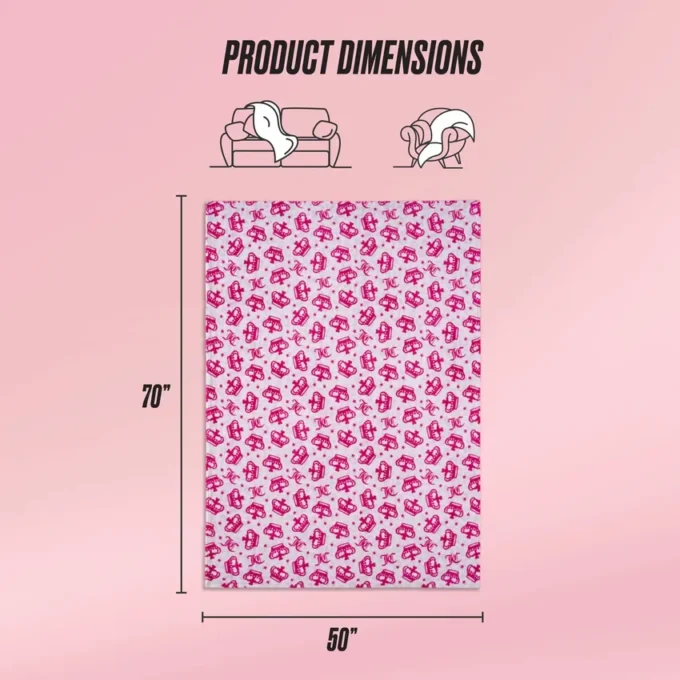 Kids Plush Throw Blanket