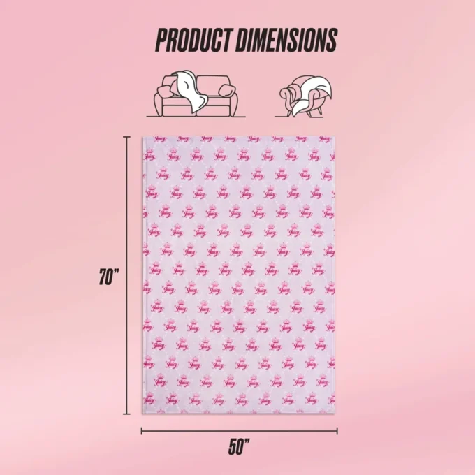 Kids Plush Throw Blanket
