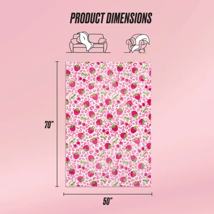 Kids Plush Throw Blanket