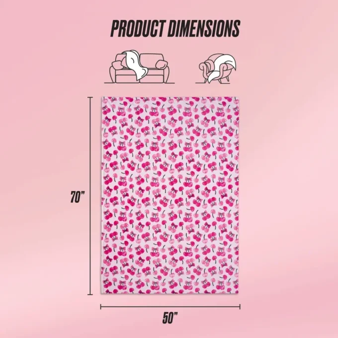 Kids Plush Throw Blanket