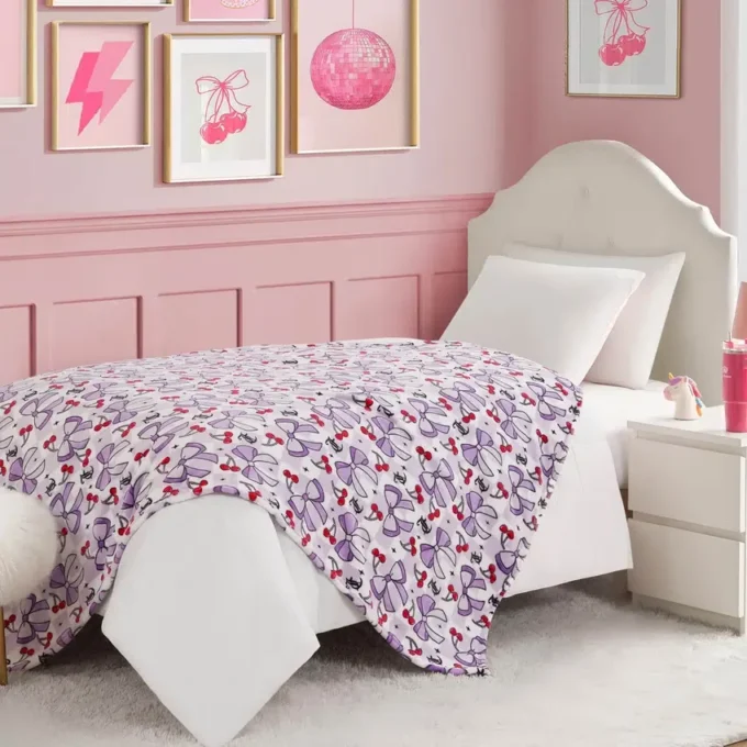 Kids Plush Throw Blanket
