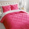 Kiss Pleat Micromink Comforter Set