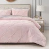 Kiss Pleat Micromink Comforter Set