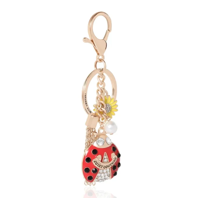 Ladybug Keychain Bag Charm