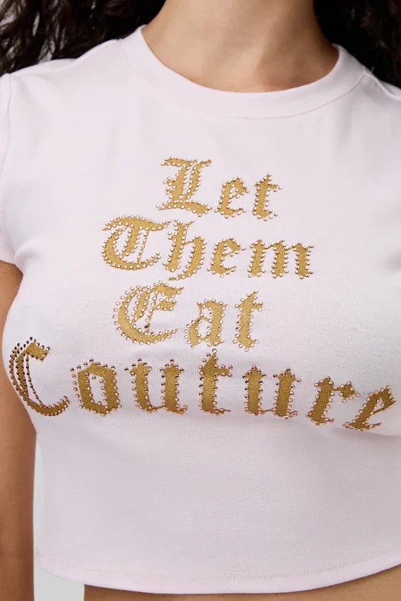 Let Them Eat Couture Baby Tee Let Them Eat Couture Baby Tee