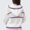 Mesh Zip-Up Hoodie