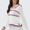 Mesh Zip-Up Hoodie