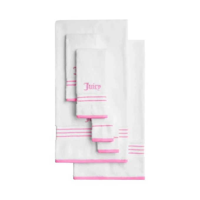 Neon Border Bath Towel Set