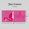 Pink Flamingo Cotton Beach Towel