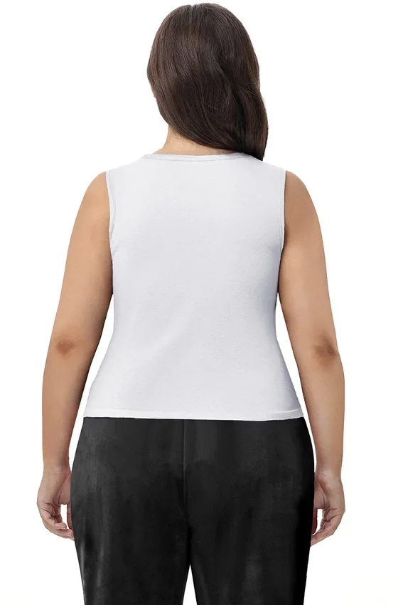 Plus-Size Big Bling Couture Tank Top Plus-Size Big Bling Couture Tank Top