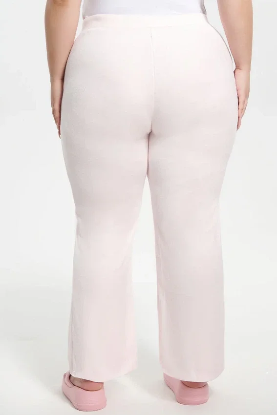 Plus-Size Classic Cotton Velour Track Pants Plus-Size Classic Cotton Velour Track Pants