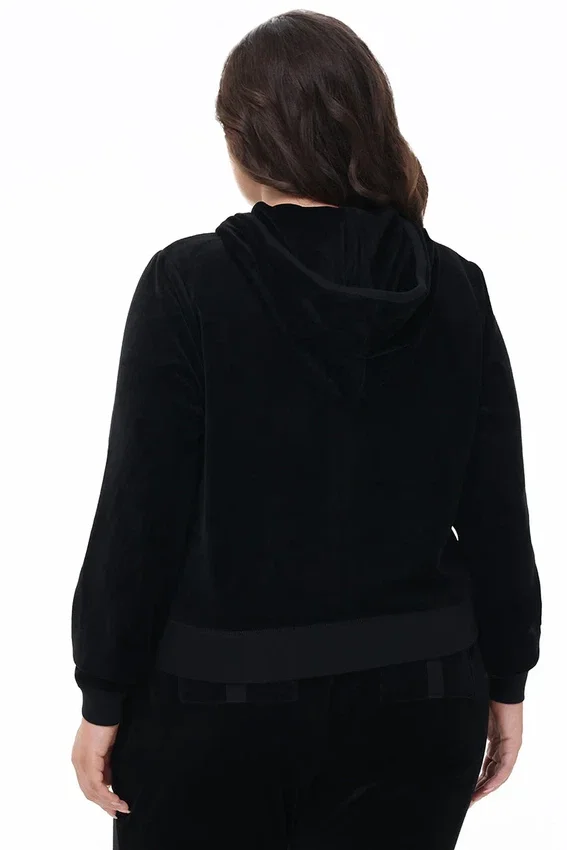 Plus-Size Heritage Cotton Velour Hoodie Plus-Size Heritage Cotton Velour Hoodie