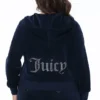 Plus-Size Og Big Bling Velour Hoodie