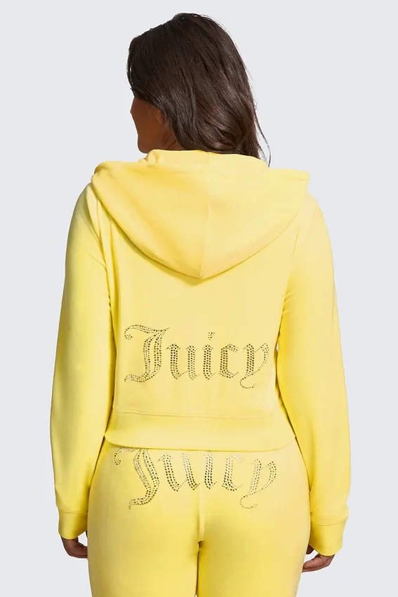 Plus-Size Og Big Bling Velour Hoodie Plus-Size Og Big Bling Velour Hoodie