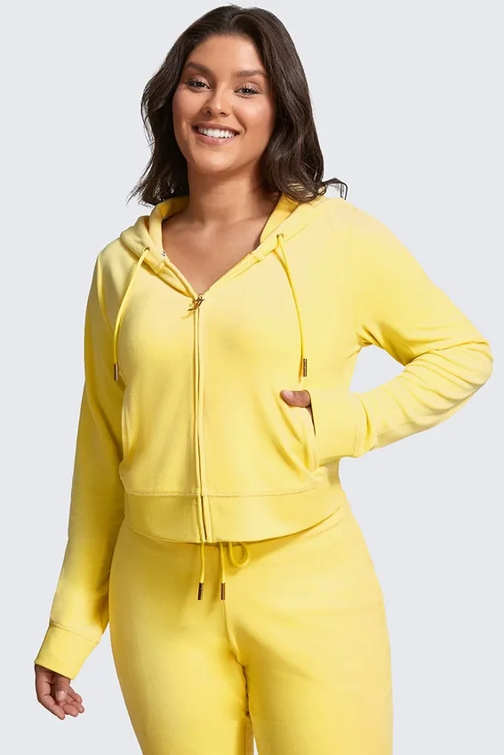 Plus-Size Og Big Bling Velour Hoodie Plus-Size Og Big Bling Velour Hoodie