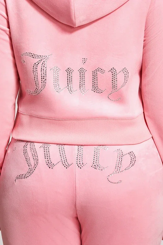 Plus-Size Og Big Bling Velour Hoodie Plus-Size Og Big Bling Velour Hoodie