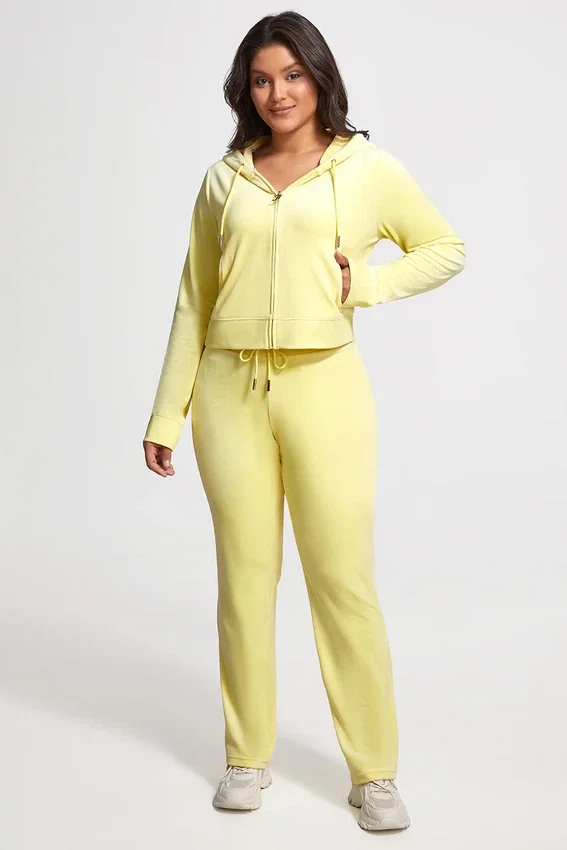 Plus-Size Og Big Bling Velour Hoodie Plus-Size Og Big Bling Velour Hoodie
