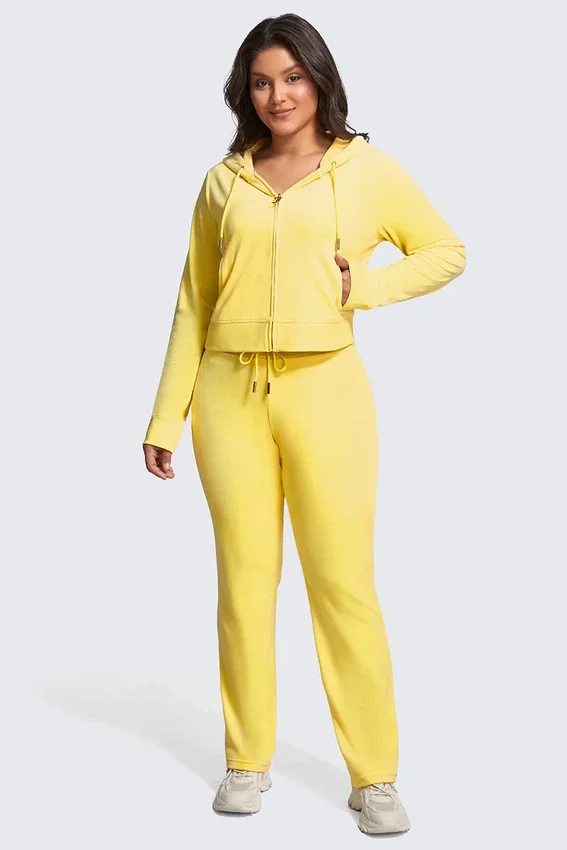 Plus-Size Og Big Bling Velour Hoodie Plus-Size Og Big Bling Velour Hoodie