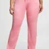 Plus-Size Og Big Bling Velour Track Pants