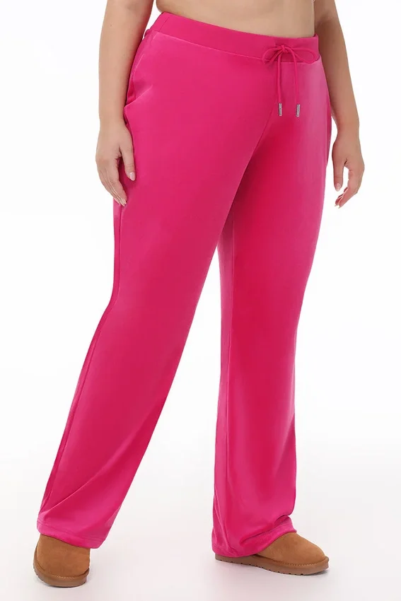 Plus-Size Og Big Bling Velour Track Pants Plus-Size Og Big Bling Velour Track Pants