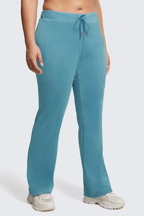 Plus-Size Og Big Bling Velour Track Pants Plus-Size Og Big Bling Velour Track Pants