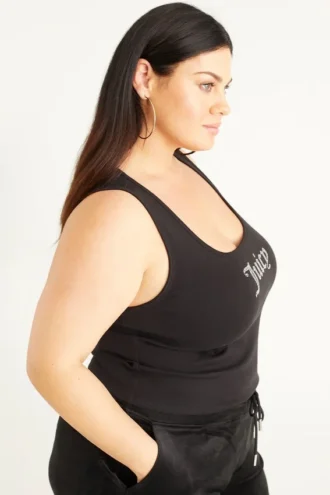 Plus-Size Small Bling Tank Top Plus-Size Small Bling Tank Top