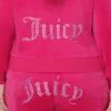 Plus-Size Technicolor Customizable Big Bling Velour Hoodie