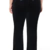 Plus-Size Technicolor Customizable Big Bling Velour Track Pants