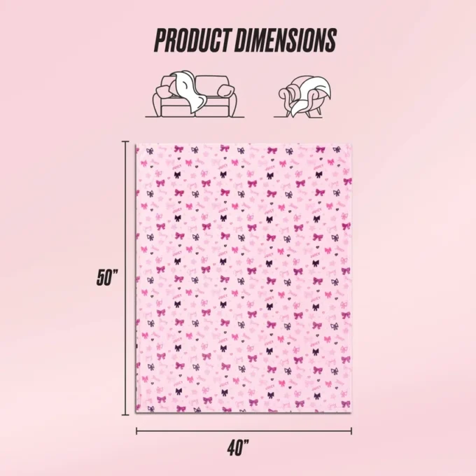 Plush Baby Throw Blanket