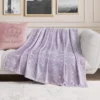 Plush Oversized Throw Blanket, 60″ X 70″