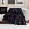 Plush Oversized Throw Blanket, 60″ X 70″