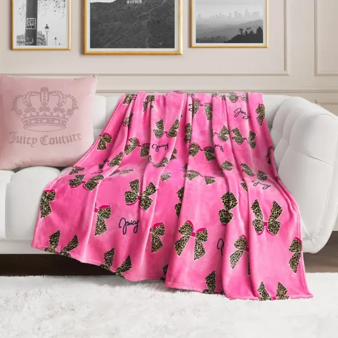 Plush Oversized Throw Blanket, 60″ X 70″