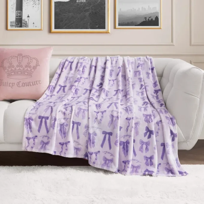 Plush Oversized Throw Blanket, 60″ X 70″