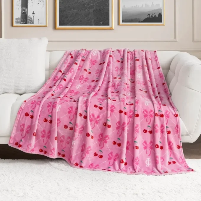 Plush Oversized Throw Blanket, 60″ X 70″