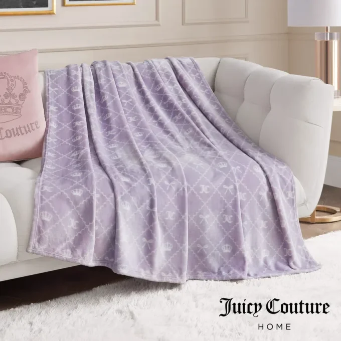 Plush Oversized Throw Blanket, 60″ X 70″