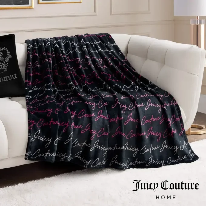 Plush Oversized Throw Blanket, 60″ X 70″