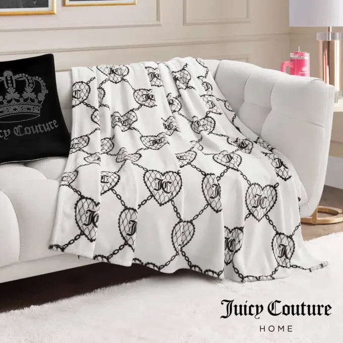 Plush Oversized Throw Blanket, 60″ X 70″