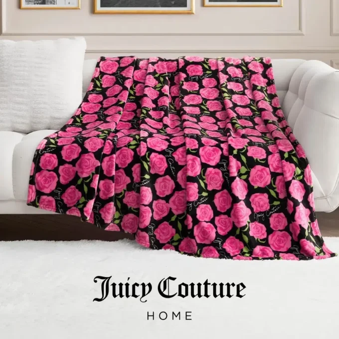 Plush Oversized Throw Blanket, 60″ X 70″
