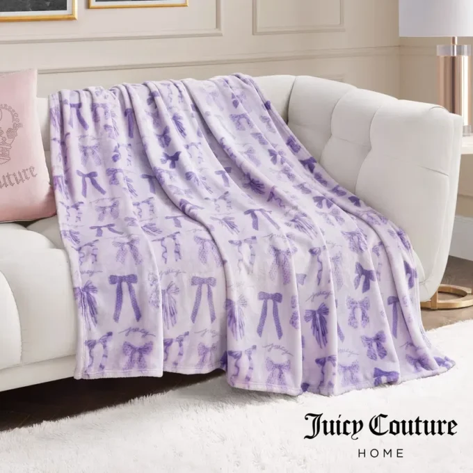 Plush Oversized Throw Blanket, 60″ X 70″