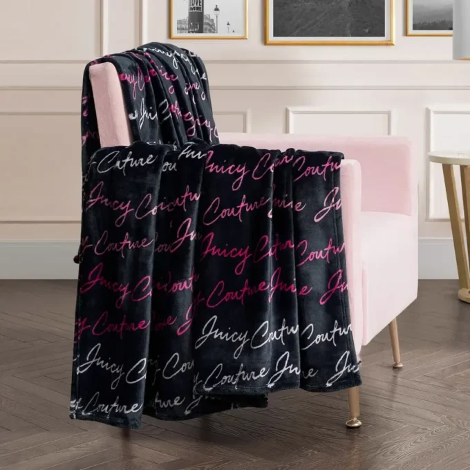 Plush Oversized Throw Blanket, 60″ X 70″