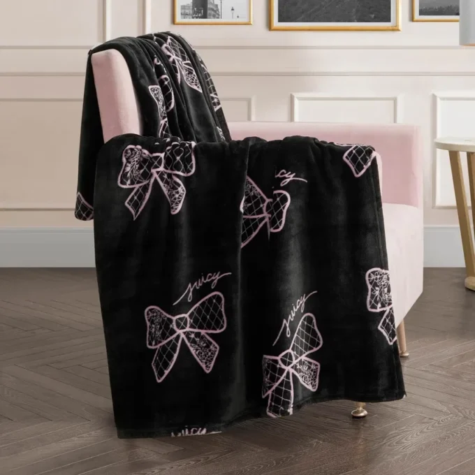 Plush Oversized Throw Blanket, 60″ X 70″