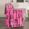 Plush Oversized Throw Blanket, 60″ X 70″