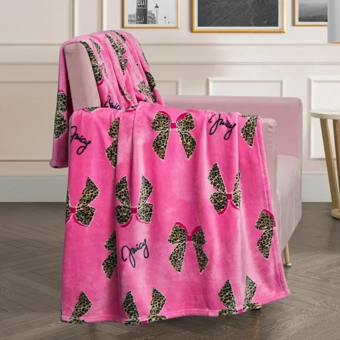 Plush Oversized Throw Blanket, 60″ X 70″