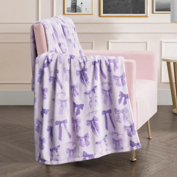 Plush Oversized Throw Blanket, 60″ X 70″