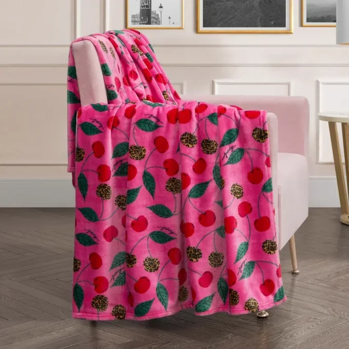 Plush Oversized Throw Blanket, 60″ X 70″