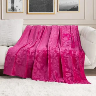 Plush Oversized Throw Blanket, 60″ X 90″