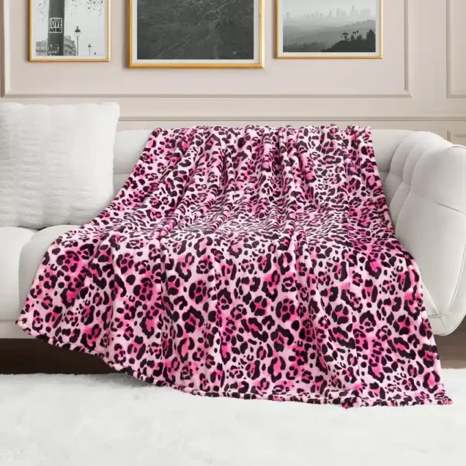 Plush Oversized Throw Blanket, 60″ X 90″