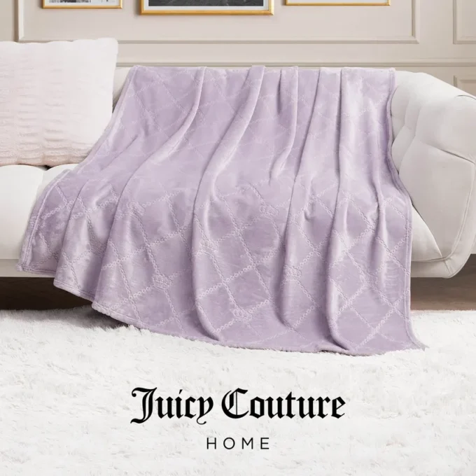 Plush Oversized Throw Blanket, 60″ X 90″